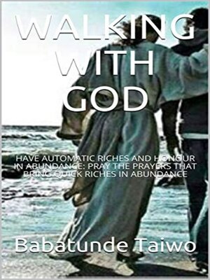 cover image of WALKING WITH GOD
